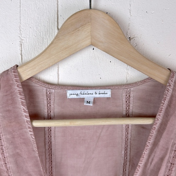 Young Fabulous & Broke Boho Festival Cottagecore Midi Dress - Picture 5 of 9